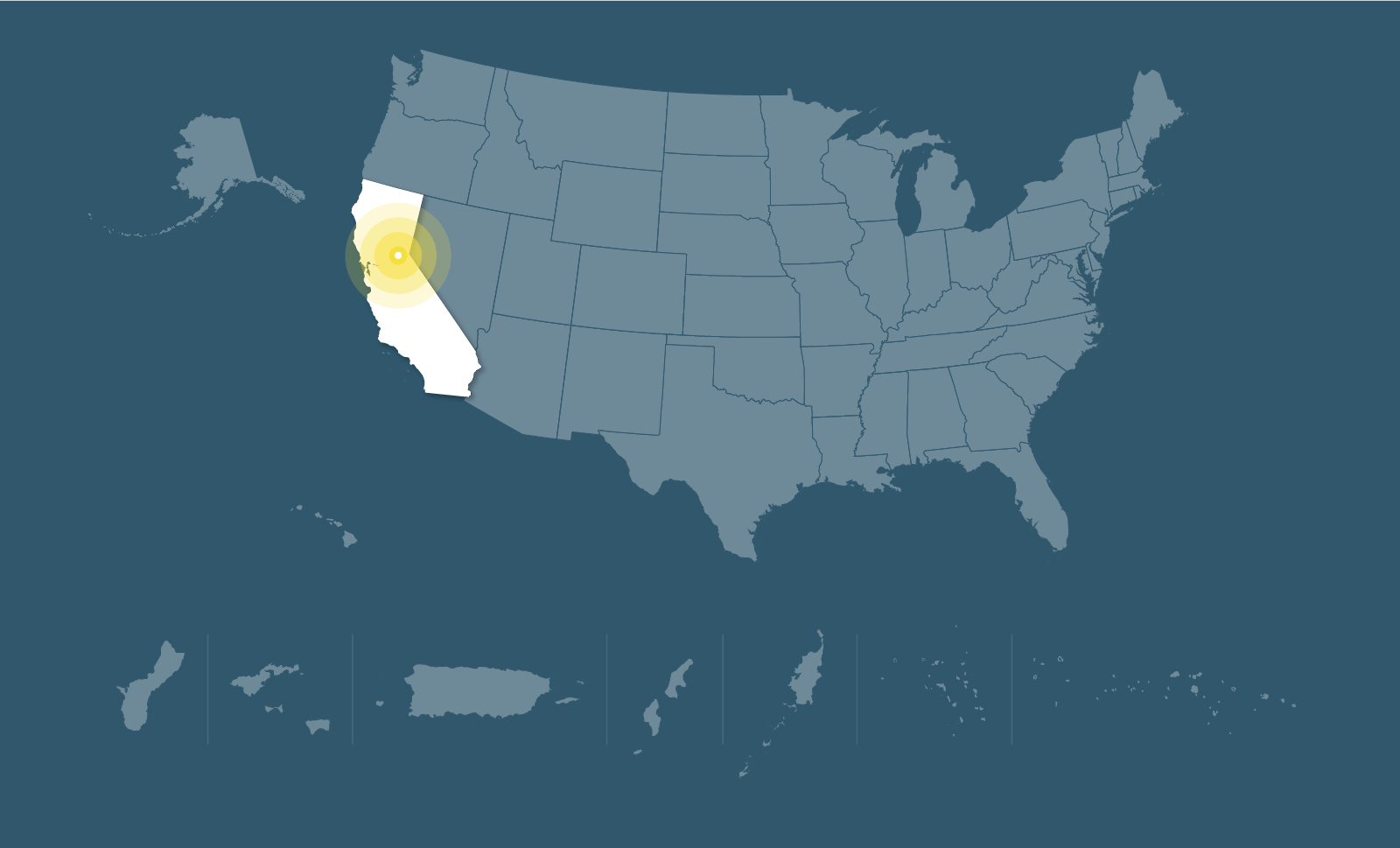 Map of El Dorado, CA